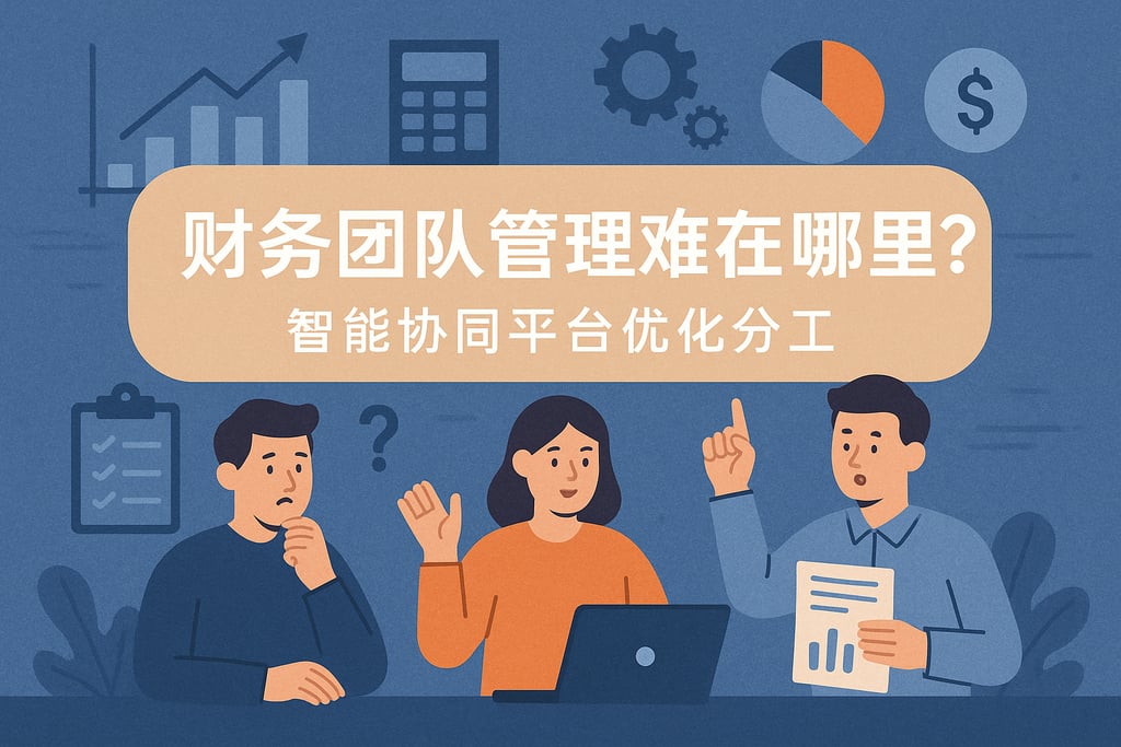 财务团队管理难在哪里？智能协同平台优化分工