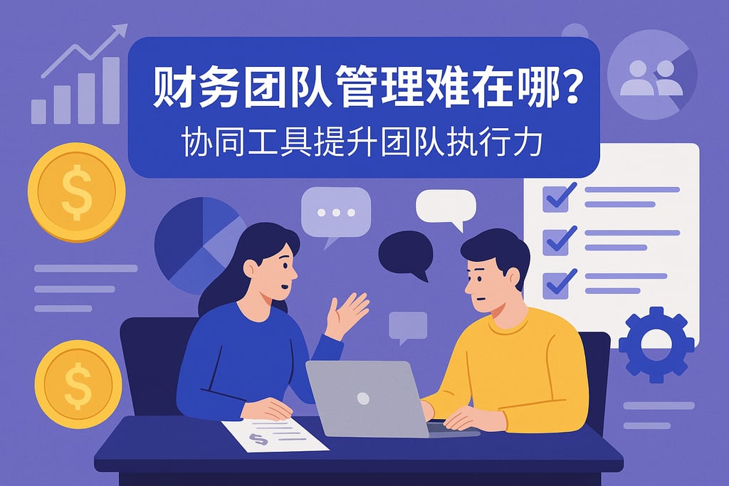 财务团队管理难在哪？协同工具提升团队执行力