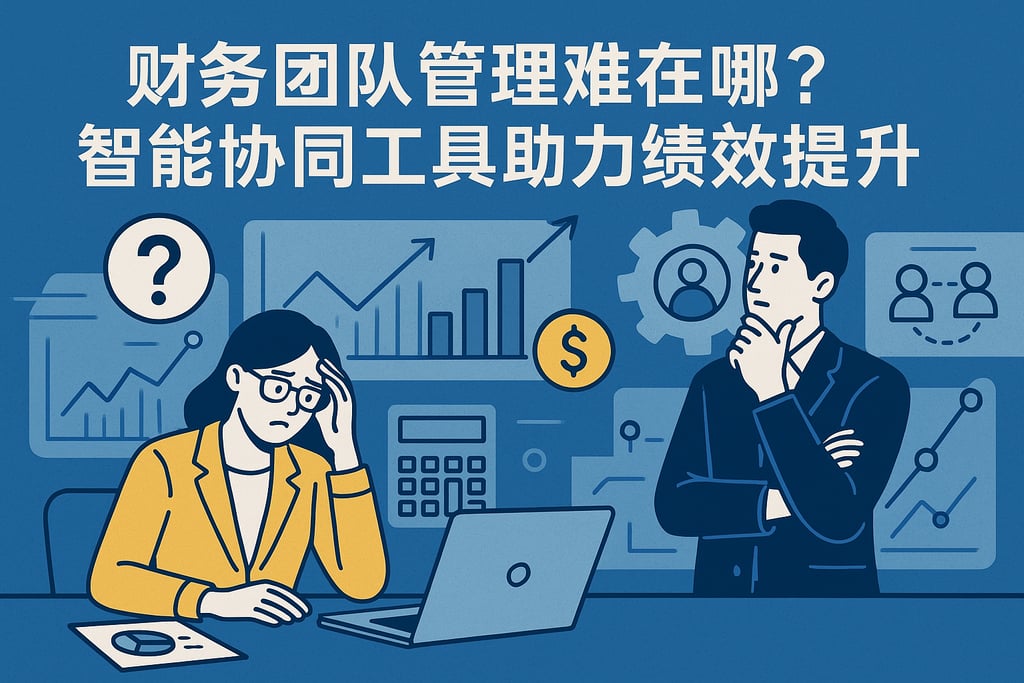 财务团队管理难在哪？智能协同工具助力绩效提升