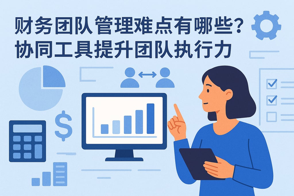 财务团队管理难点有哪些？协同工具提升团队执行力