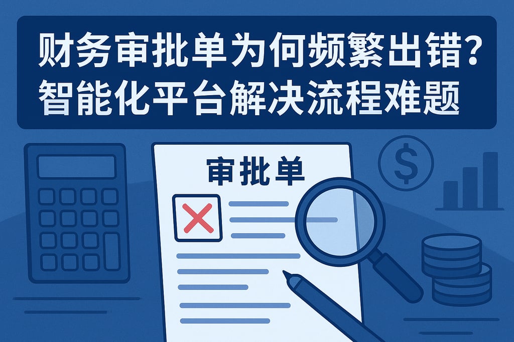 财务审批单为何频繁出错？智能化平台解决流程难题