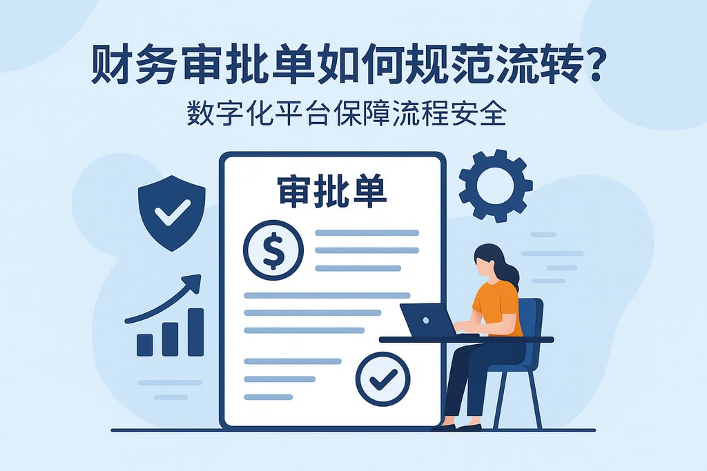财务审批单如何规范流转？数字化平台保障流程安全