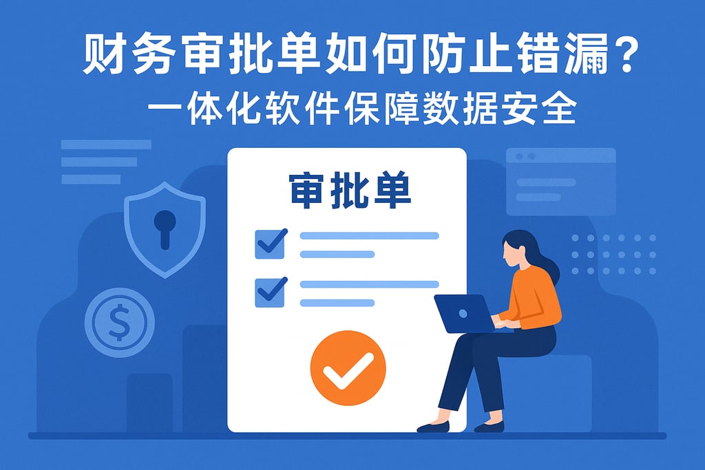 财务审批单如何防止错漏？一体化软件保障数据安全