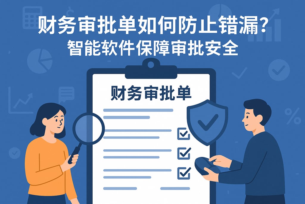财务审批单如何防止错漏？智能软件保障审批安全