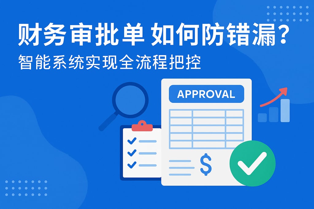 财务审批单如何防错漏？智能系统实现全流程把控