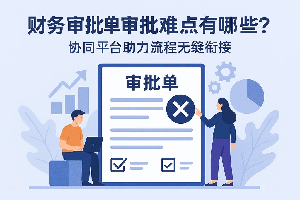 财务审批单审批难点有哪些？协同平台助力流程无缝衔接