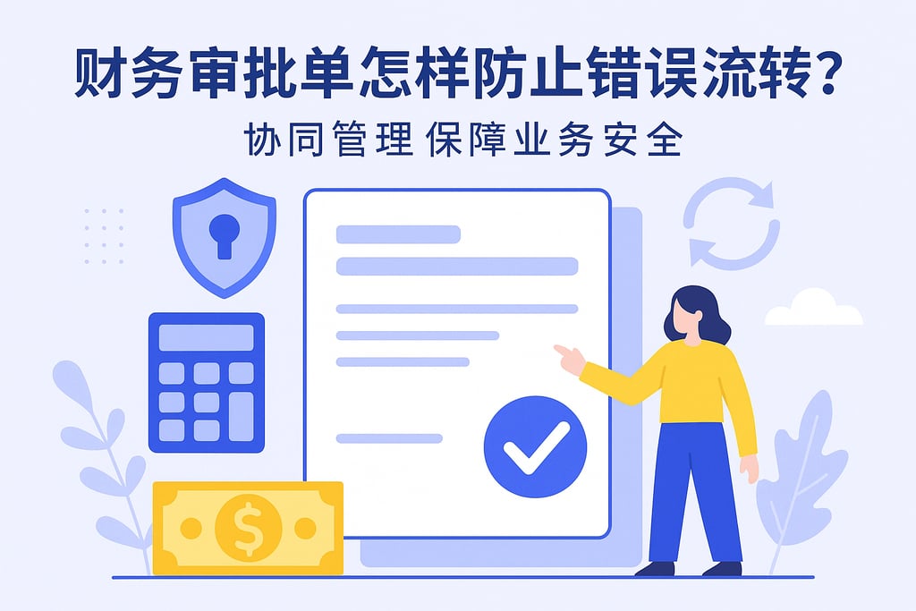财务审批单怎样防止错误流转？协同管理保障业务安全