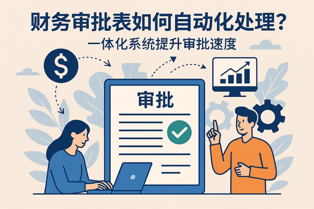财务审批表如何自动化处理？一体化系统提升审批速度