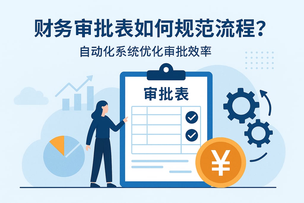 财务审批表如何规范流程？自动化系统优化审批效率