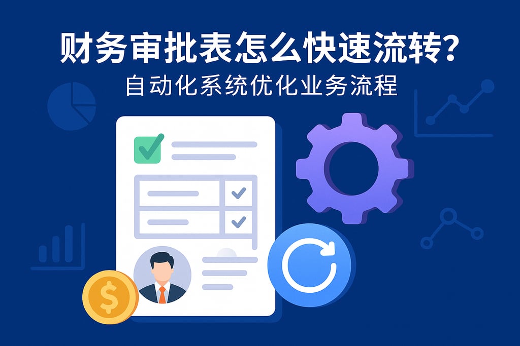 财务审批表怎么快速流转？自动化系统优化业务流程