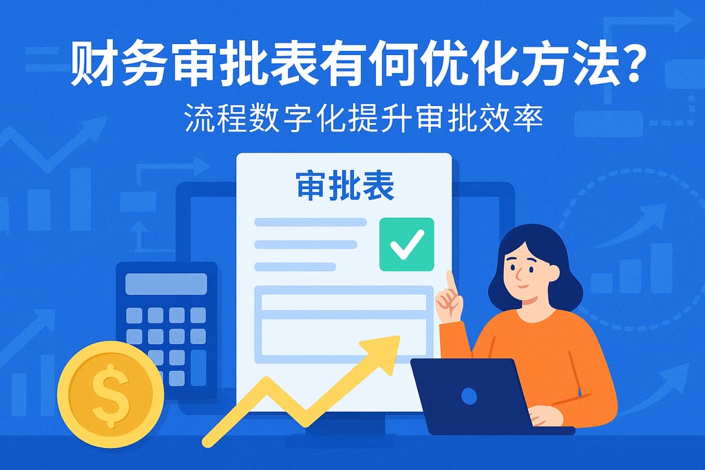 财务审批表有何优化方法？流程数字化提升审批效率