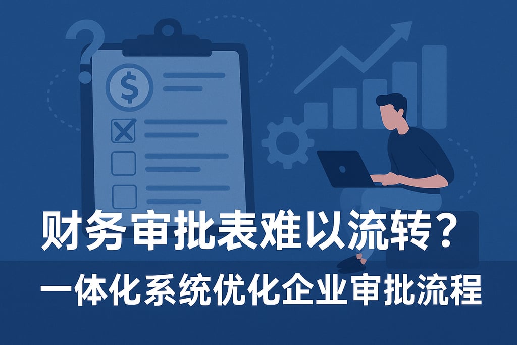 财务审批表难以流转？一体化系统优化企业审批流程