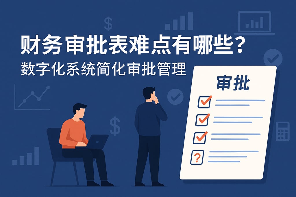 财务审批表难点有哪些？数字化系统简化审批管理