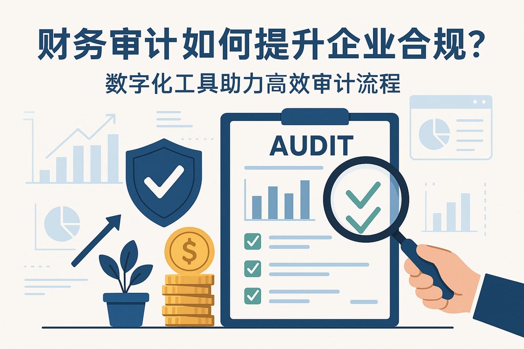 财务审计如何提升企业合规？数字化工具助力高效审计流程