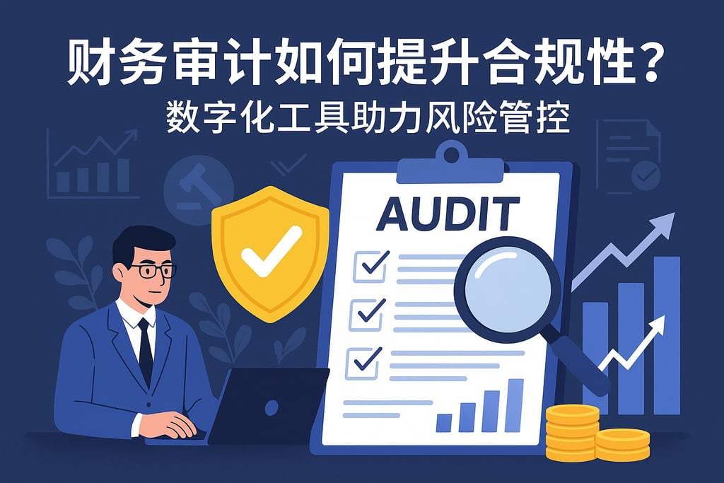 财务审计如何提升合规性？数字化工具助力风险管控