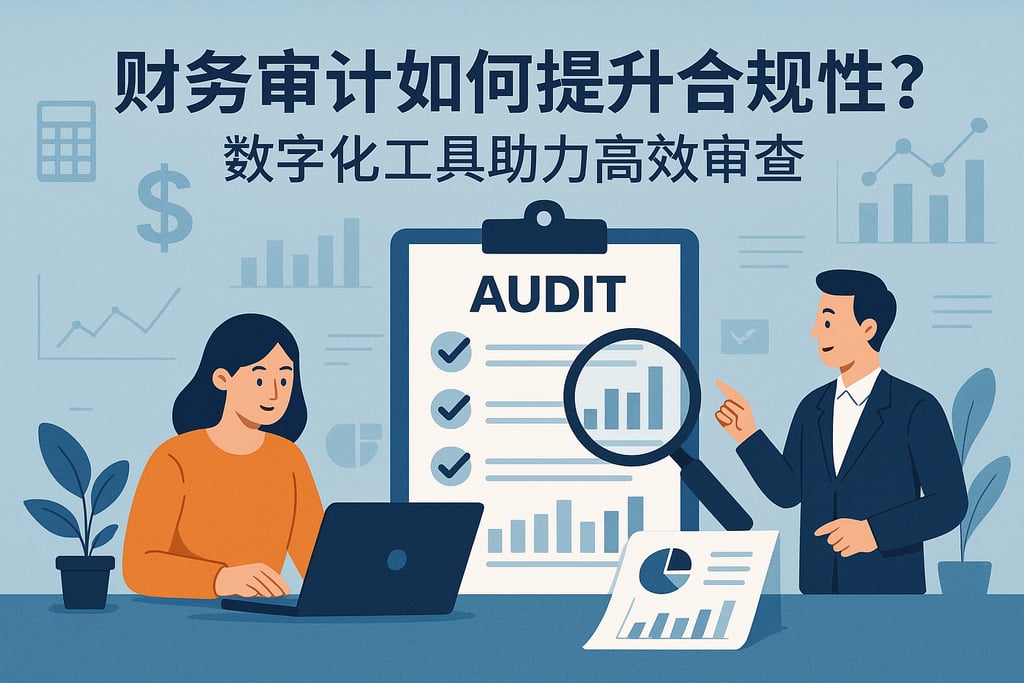 财务审计如何提升合规性？数字化工具助力高效审查
