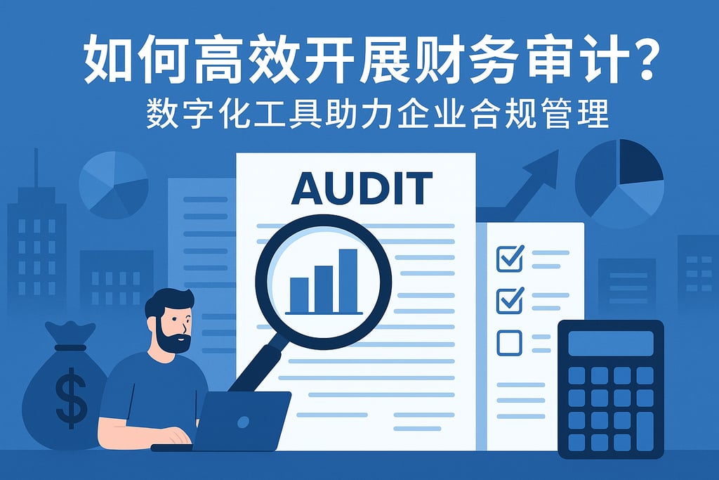 财务审计如何高效开展？数字化工具助力企业合规管理