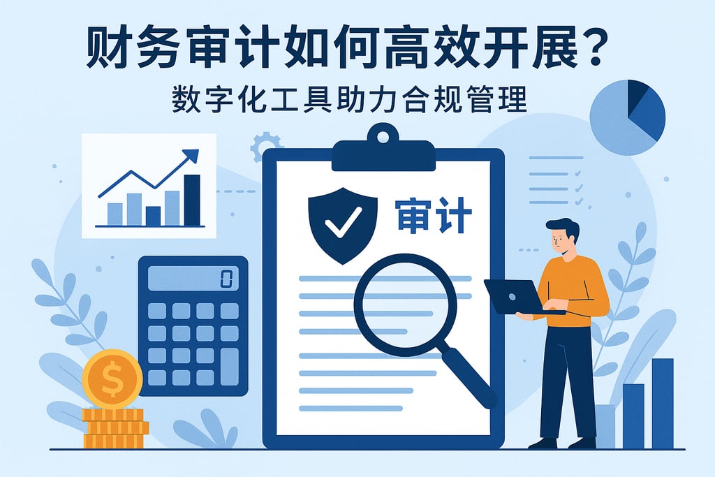 财务审计如何高效开展？数字化工具助力合规管理