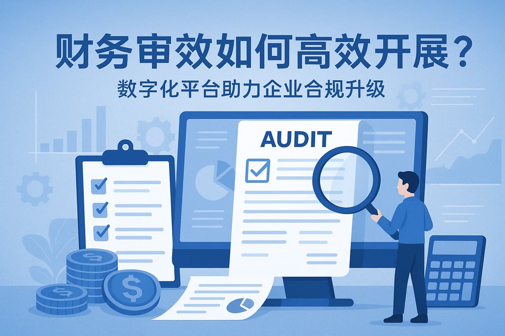 财务审计如何高效开展？数字化平台助力企业合规升级