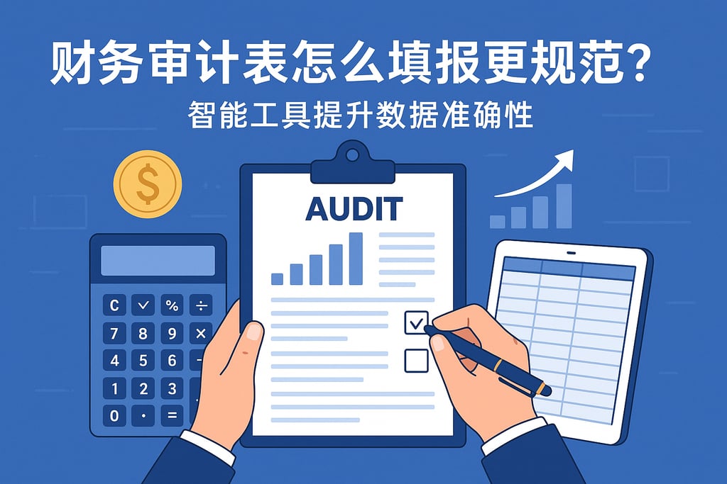 财务审计表怎么填报更规范？智能工具提升数据准确性