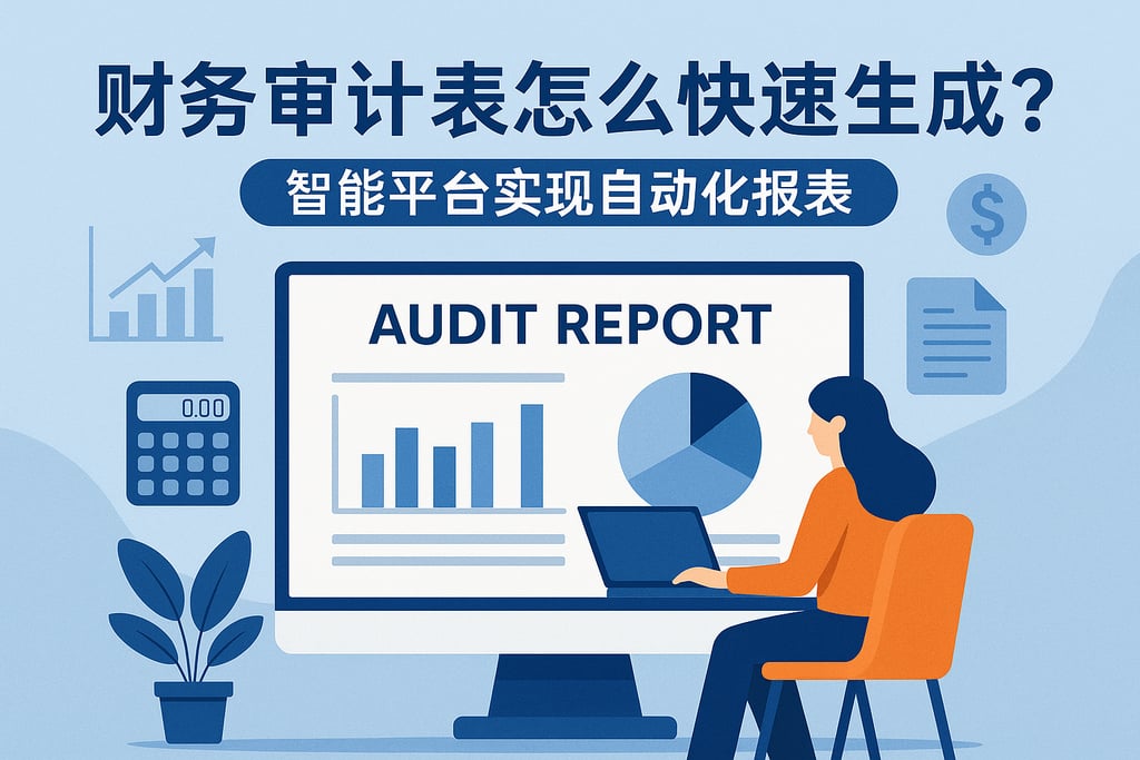 财务审计表怎么快速生成？智能平台实现自动化报表