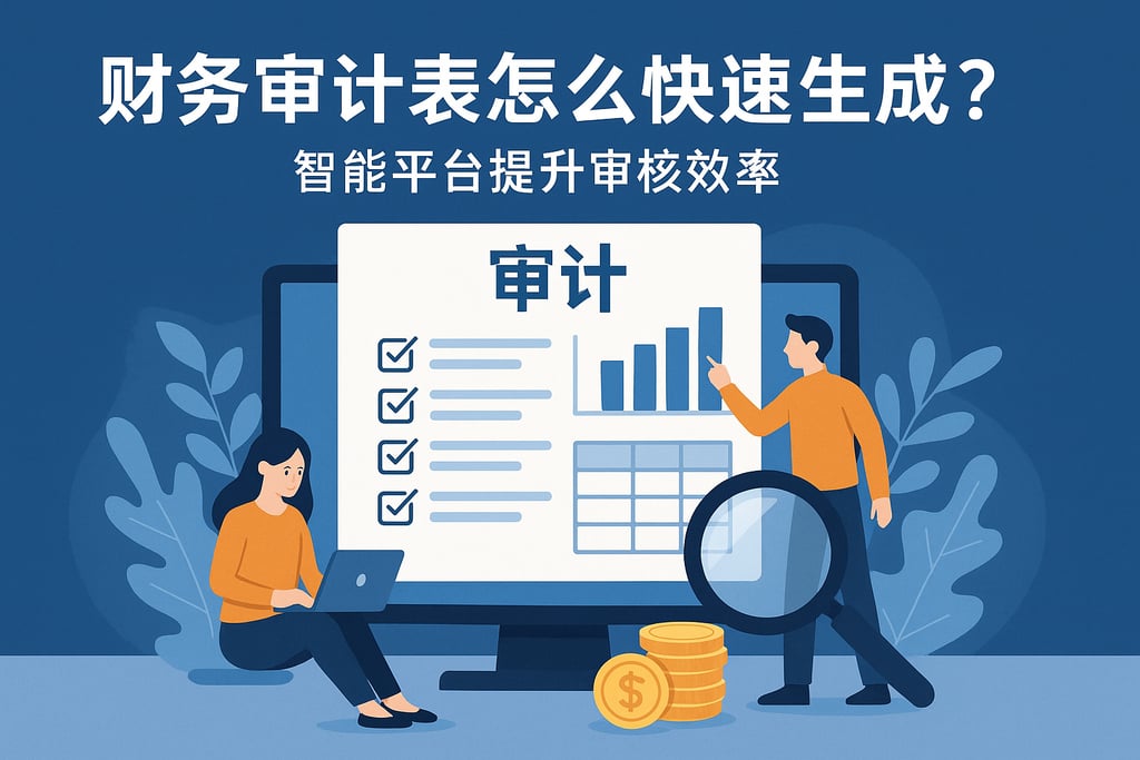 财务审计表怎么快速生成？智能平台提升审核效率
