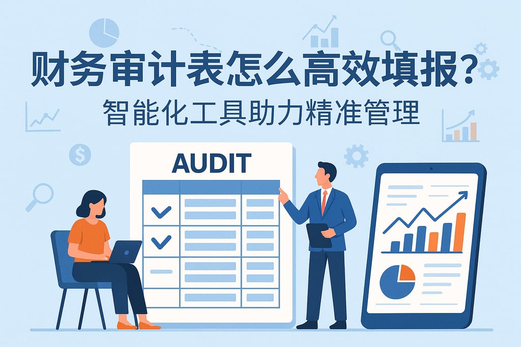 财务审计表怎么高效填报？智能化工具助力精准管理