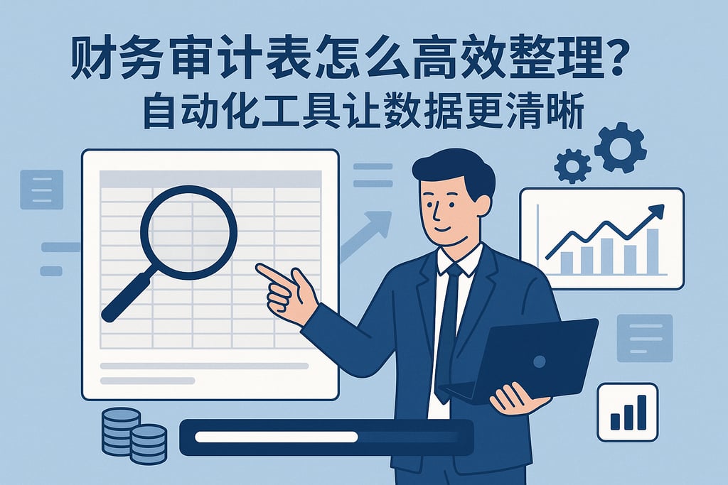 财务审计表怎么高效整理？自动化工具让数据更清晰