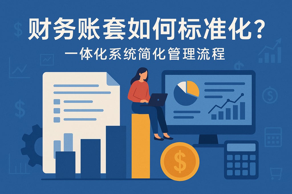 财务帐套如何标准化？一体化系统简化管理流程