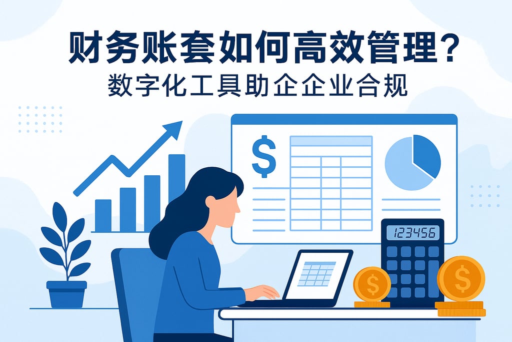 财务帐套如何高效管理？数字化工具助力企业合规