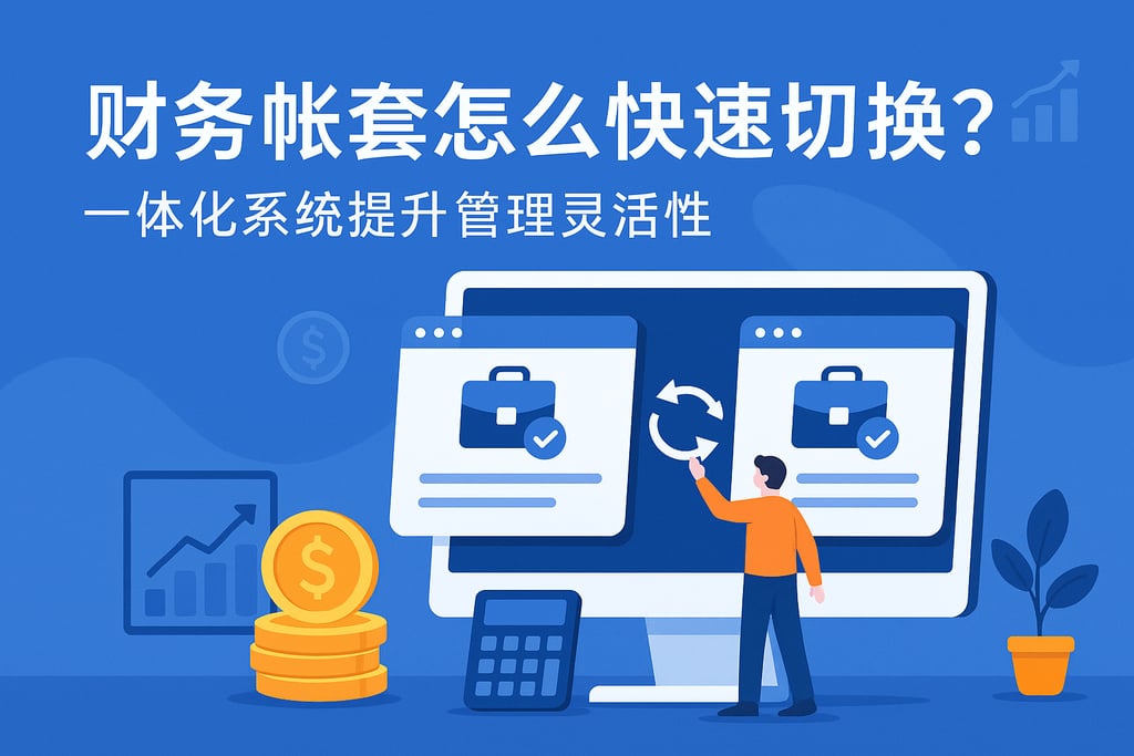 财务帐套怎么快速切换？一体化系统提升管理灵活性
