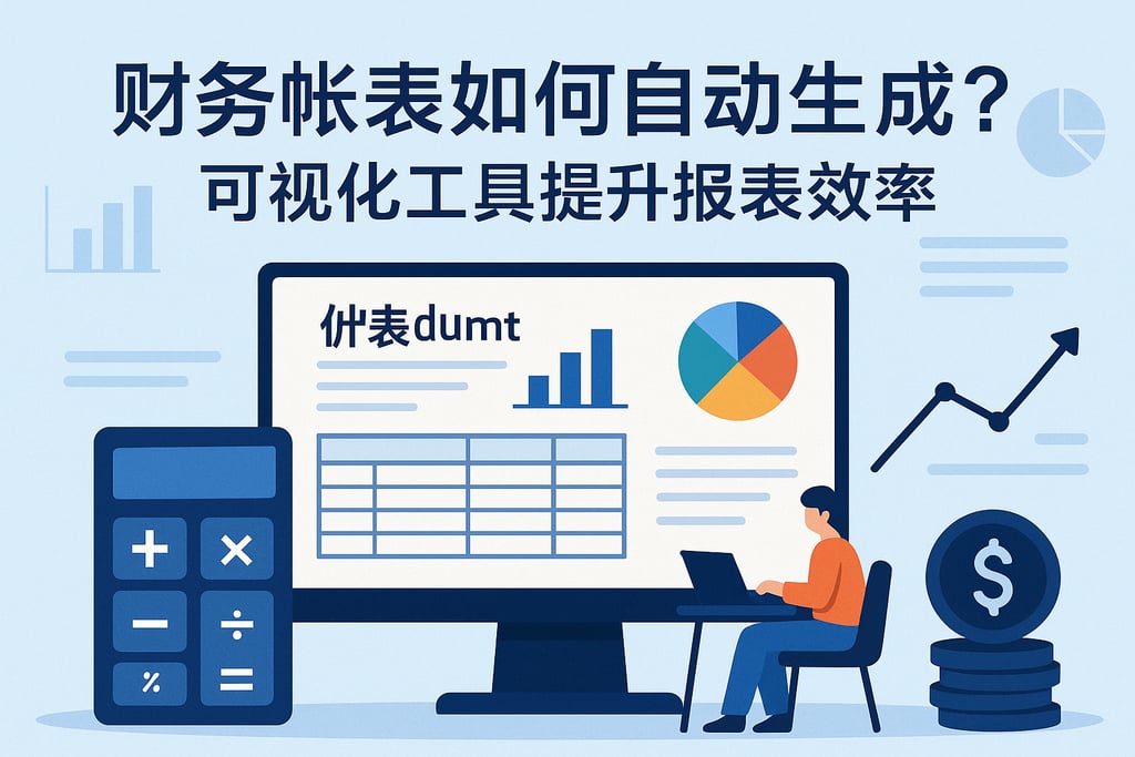财务帐表如何自动生成？可视化工具提升报表效率