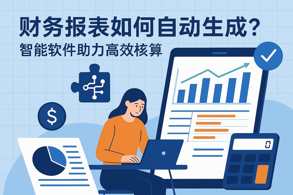 财务帐表如何自动生成？智能软件助力高效核算
