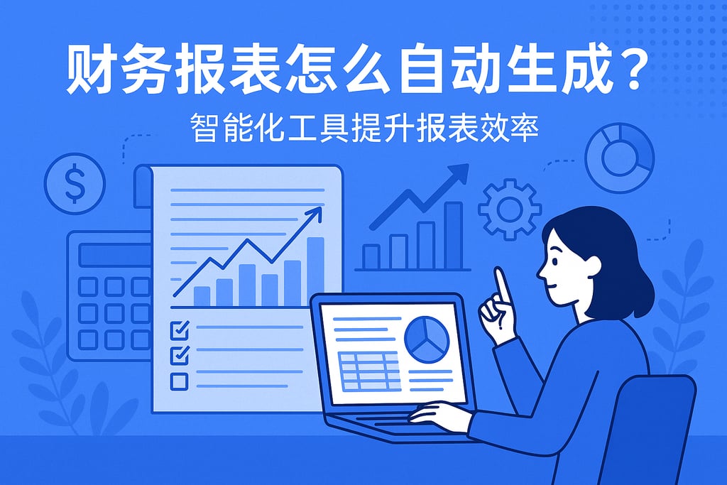 财务帐表怎么自动生成？智能化工具提升报表效率