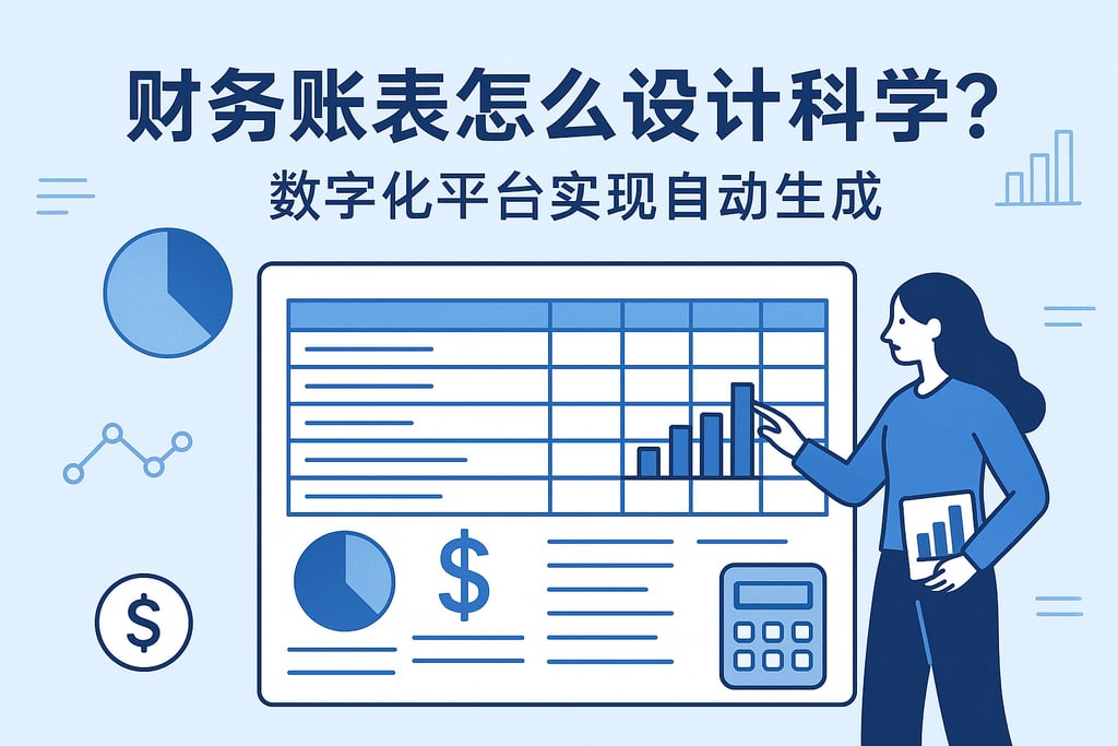 财务帐表怎么设计科学？数字化平台实现自动生成