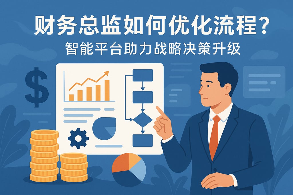 财务总监如何优化流程？智能平台助力战略决策升级