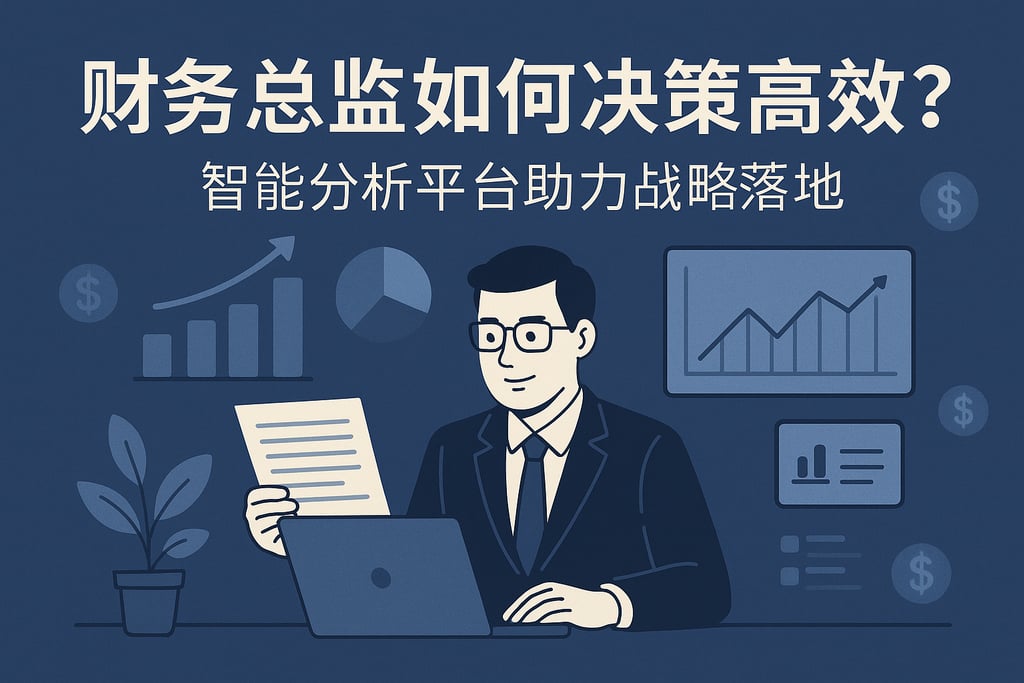 财务总监如何决策高效？智能分析平台助力战略落地