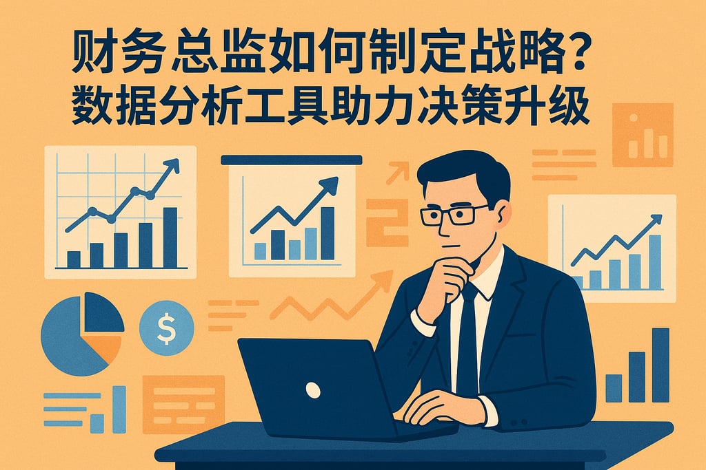 财务总监如何制定战略？数据分析工具助力决策升级