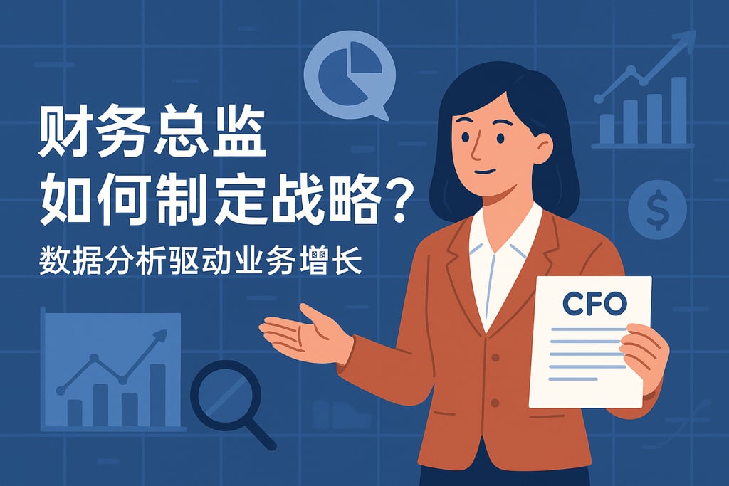 财务总监如何制定战略？数据分析驱动业务增长