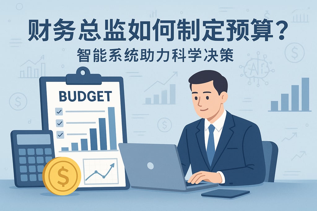 财务总监如何制定预算？智能系统助力科学决策
