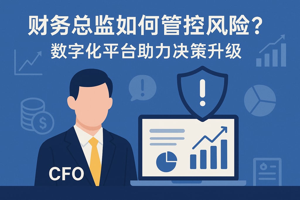 财务总监如何管控风险？数字化平台助力决策升级