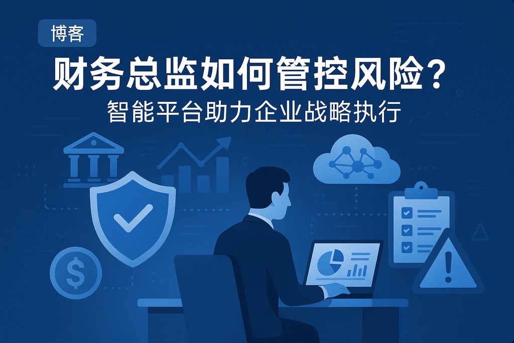 财务总监如何管控风险？智能平台助力企业战略执行
