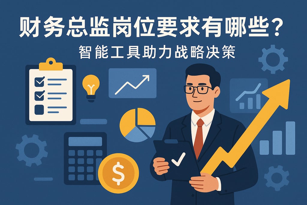 财务总监岗位要求有哪些？智能工具助力战略决策