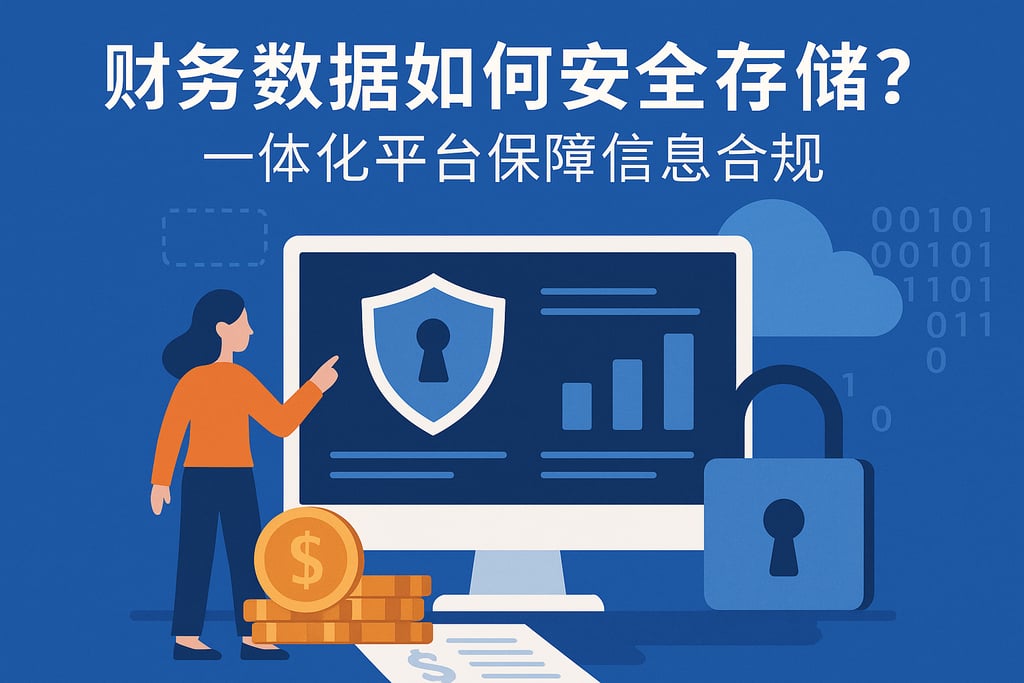 财务数据如何安全存储？一体化平台保障信息合规