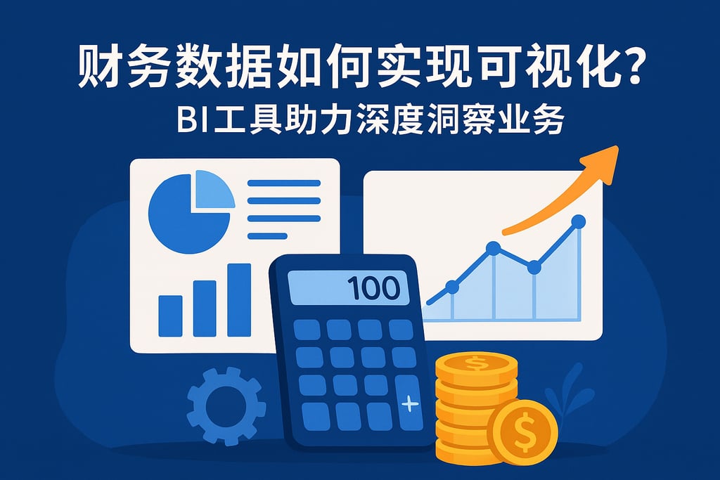 财务数据如何实现可视化？BI工具助力深度洞察业务