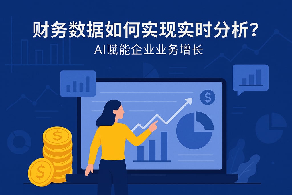 财务数据如何实现实时分析？AI赋能企业业务增长