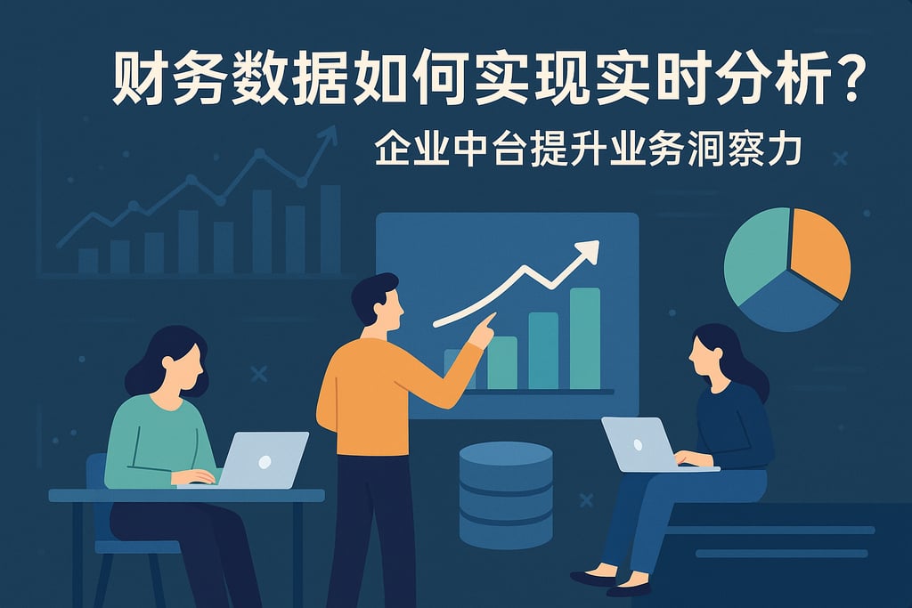 财务数据如何实现实时分析？企业中台提升业务洞察力