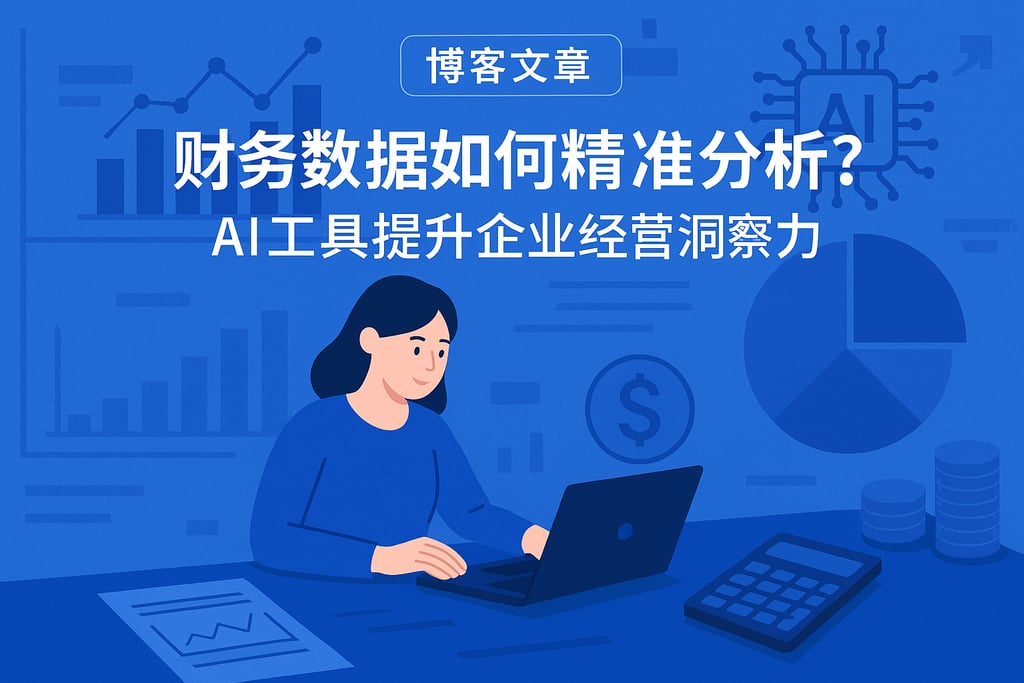 财务数据如何精准分析？AI工具提升企业经营洞察力