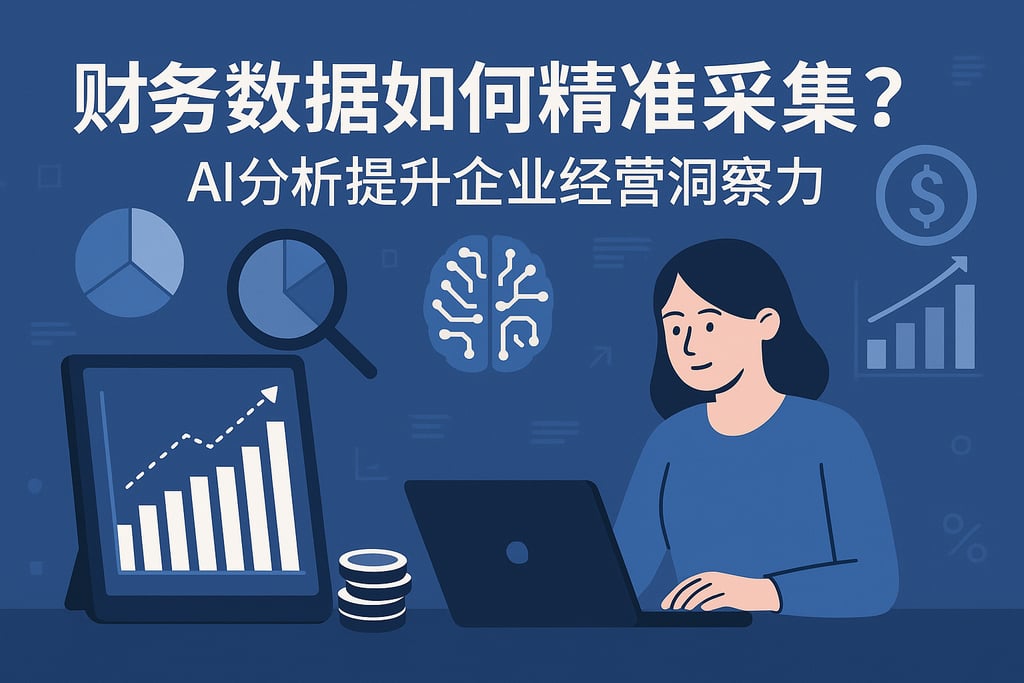 财务数据如何精准采集？AI分析提升企业经营洞察力