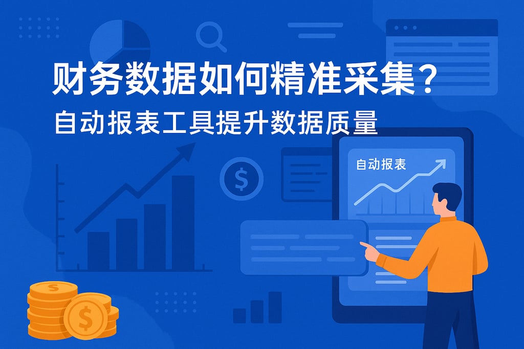 财务数据如何精准采集？自动报表工具提升数据质量